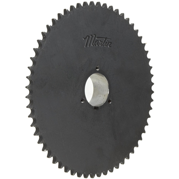 Single Strand Sprocket; 40 Chain Size; 48 Teeth; Requires P1 Split Taper Bushing